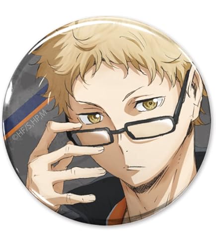 Amazon.co.jp: 【公式】コスパ ハイキュー!! 月島蛍 65mm缶バッジ Ver